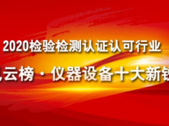 上海儀電“雷磁”ZDCL-2 型氯離子自動電位滴定儀榮獲 2020檢驗檢測認證認可行業年度風云榜·儀器設備十大新銳產品